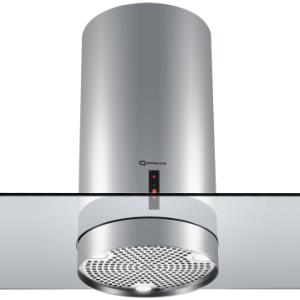Single column island range hood (titanium color)